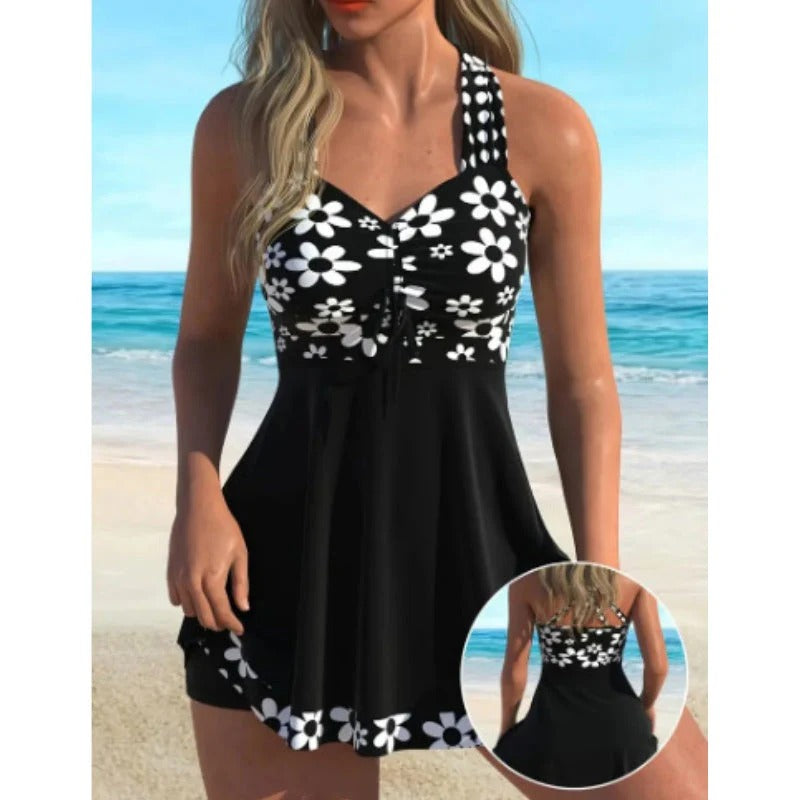 👙【Ograničena ponuda - 50% popusta】【S-6XL】Novi elegantni kupaći kostim s printom za veće veličine, seksi, moderan i udoban