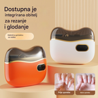 【Cijena je snižena!】Višenamjenska električna turpija za nokte, električni rezači za nokte sa zaštitom od uštipnuća