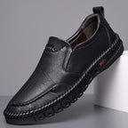 👞【39-44】2026 Muške casual kožne cipele, izrađene od prave kože, s mekim potplatom, protukliznim dizajnom, prozračne i udobne