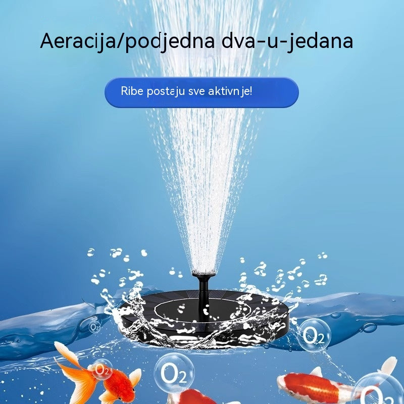 💥 Vodena fontana napajena solarnom energijom