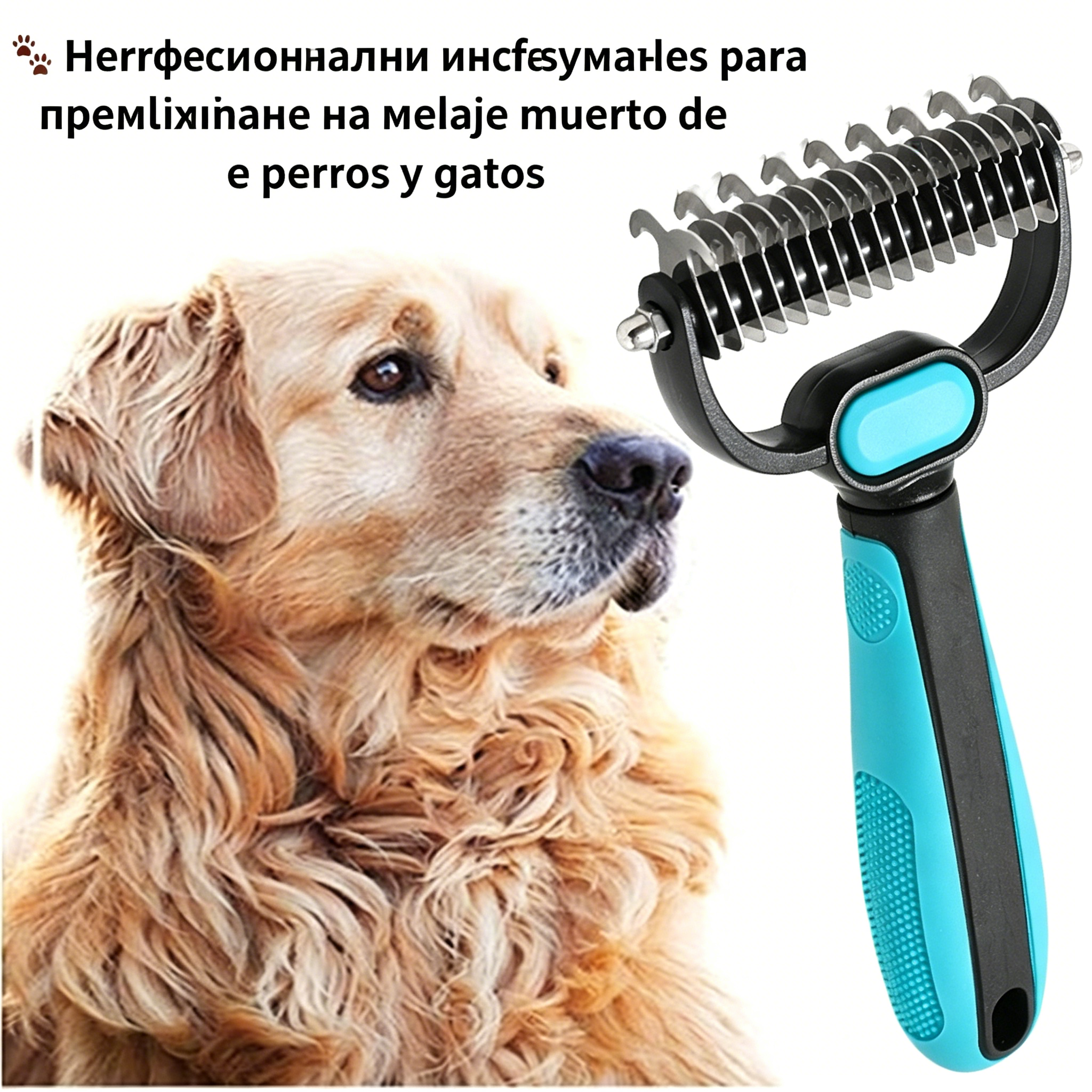 🐱🐕【Kupi 1, dobiješ 1 gratis】 Višenamjenski češalj 3 u 1 za njegu dlake kućnih ljubimaca – idealan izbor za svakodnevnu njegu vaših ljubimaca.