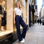 ✨Sezonska rasprodaja – čak 50% popusta!👖【M-4XL】Ženske ležerne hlače ravnog kroja visokog struka, mekane i udobne tkanine