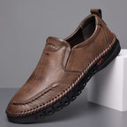 👞【39-44】2026 Muške casual kožne cipele, izrađene od prave kože, s mekim potplatom, protukliznim dizajnom, prozračne i udobne