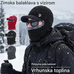 🔥【Ograničena ponuda + Besplatna dostava】Jednodijelna kapa od debele vune, otporna na vjetar, pogodna za vanjsku upotrebu