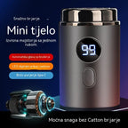 🔥Vrhunska ponuda: 50% POPUSTA🔥Moćan mini električni brijač za muškarce s digitalnim zaslonom