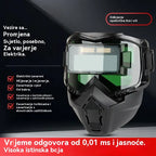 🔥【Snižena cijena – 50% popusta!】😎Potpuno automatska maska za zavarivanje s promjenjivom svjetlošću i zaštitnom maskom za zavarivače