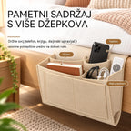 🔥Akcija – 50% popusta! 🛏️Viseći organizator za krevet: sve što ti treba nadohvat ruke