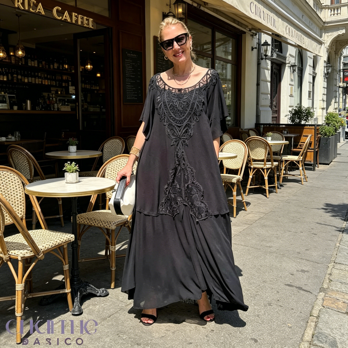 【Akcija】【S–5XL】Moderna široka haljina — vrhunski materijal, udobna za nošenje, prikladna za sve tipove građe